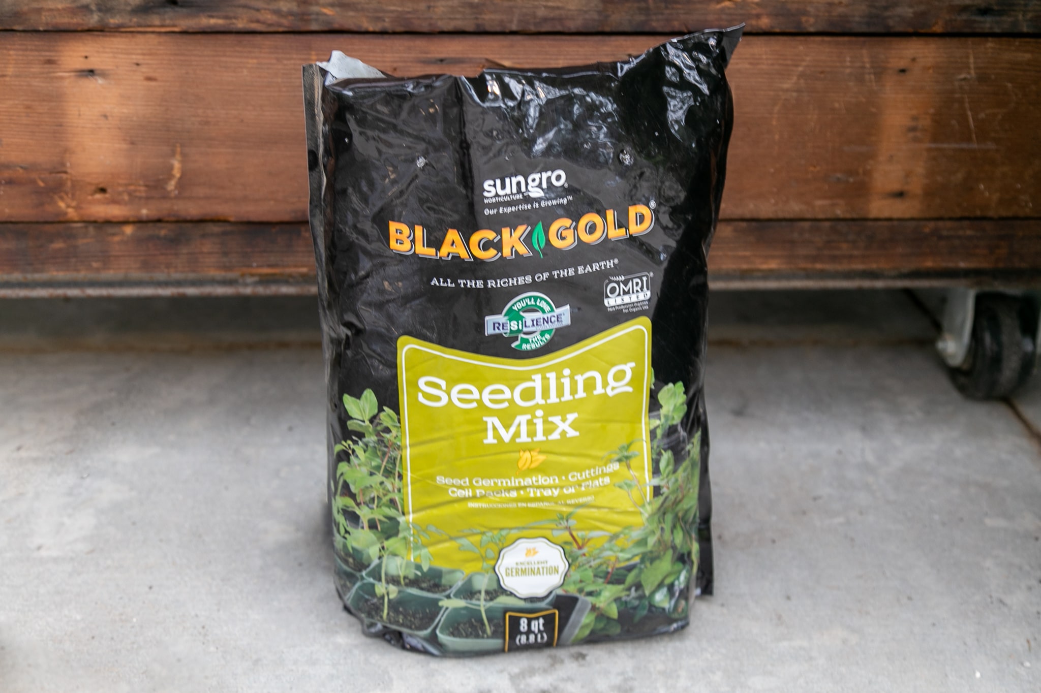 Black Gold Seeding Mix sold at Franz Witte